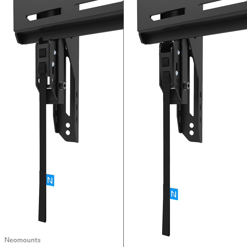 Neomounts WL35-750BL14 Heavy duty muurbeugel 32-75" - kantelbaar - vergrendelbaar - snelle installatie - TÜV